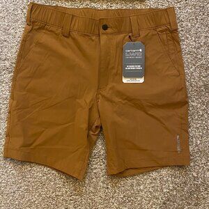 NWT/Bag Carhartt LWD RelaxFit Lightweight Durable Fast-Drying Sun-Protection 9''